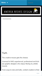 Mobile Screenshot of andreareevesdesign.com